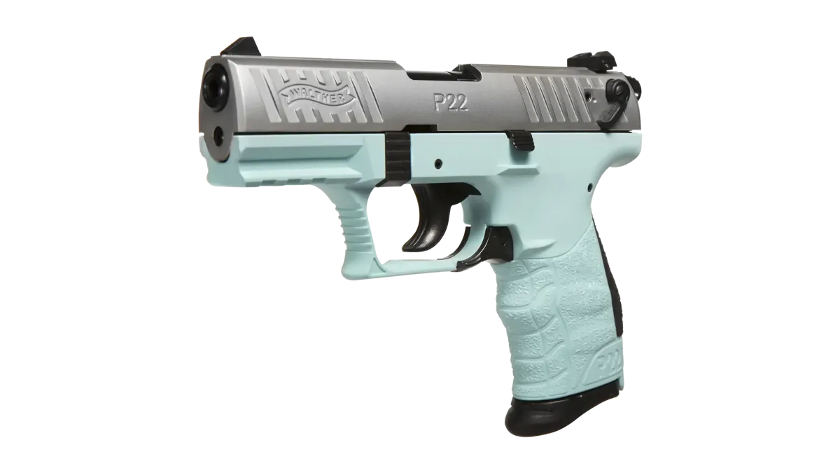P22 3.42" Angel Blue 10RD 22LR
